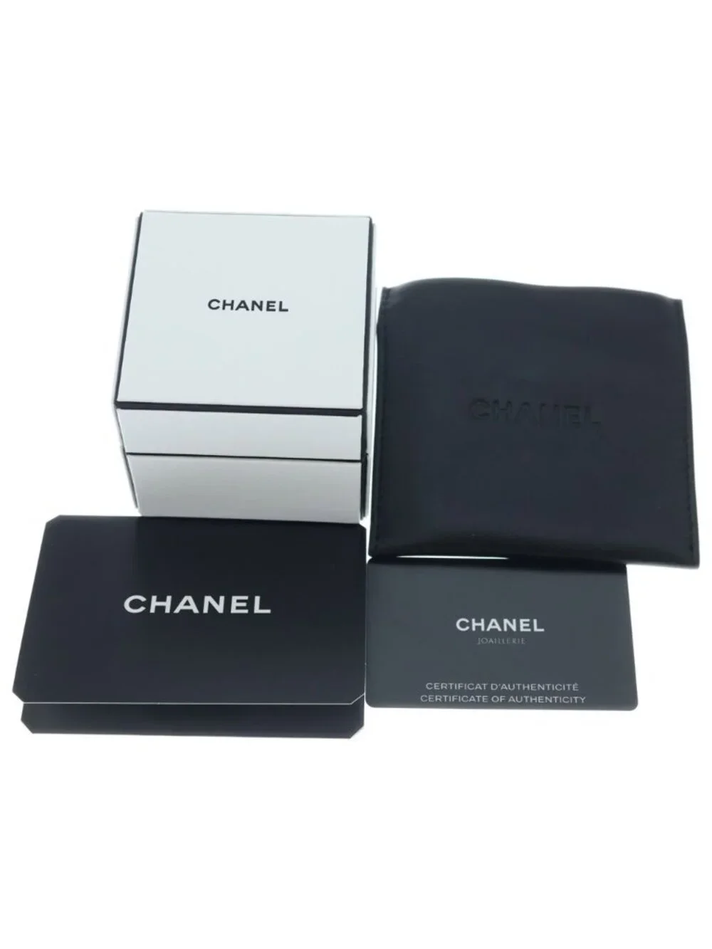 Chanel Coco Crush Collection Necklace 18K White Gold Diamond